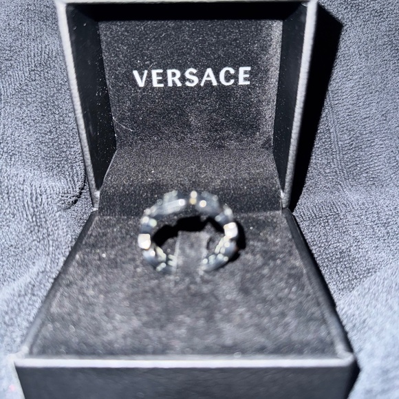Versace Logo Lettering Ring - Picture 3 of 5